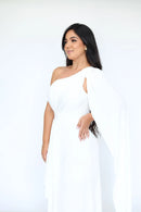 Vestido Catarina - Vestido Off White longo Fluity Branco