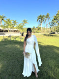Vestido Catarina - Vestido Off White longo Fluity Branco