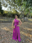 Vestido Melina Sem Manga - Vestido Sem Manga Longo Fluity
