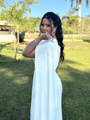 Vestido Catarina - Vestido Off White longo Fluity Branco