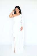 Vestido Catarina - Vestido Off White longo Fluity Branco