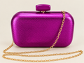 Bolsa Clutch Violeta Luxo