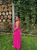 Vestido Lara – Vestido Longo Duna Decote Costas
