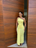 Vestido Liane - Ombro Só Canelado Premium