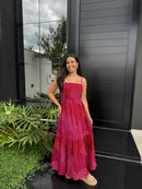 Vestido Suellen -Viscolinho Longuete