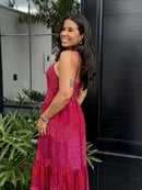 Vestido Suellen -Viscolinho Longuete
