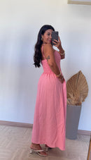Vestido Larissa -Marrant Bolsos Laterais
