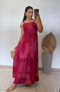 Vestido Suellen -Viscolinho Longuete