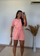 Conjunto Mila - em Malha com Listras Laterais