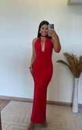Vestido Mailí Dara - Decote e Gola Chocker