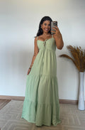 Vestido Sofia - Longuette Leve e Elegante