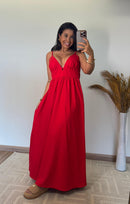 Vestido Antonella - Longuette Caimento Fluido