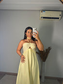 Vestido Brisa -  Marrant com Caimento Fluido