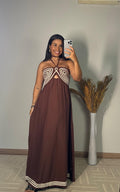 Vestido Brisa -  Marrant com Caimento Fluido