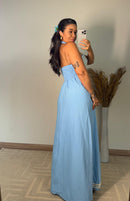 Vestido Brisa -  Marrant com Caimento Fluido
