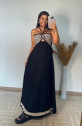 Vestido Brisa -  Marrant com Caimento Fluido