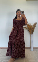 Vestido Megg - Vestido Feminino Viscolinho com Lastex – Fresco & Ajuste Perfeito | Mailí Loja