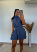 Vestido Pérola - Chiffon com Forro de Short
