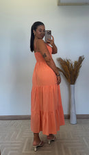 Vestido Millena -  Viscolinho Alcinha Regulável