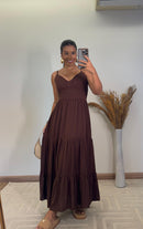Vestido Millena -  Viscolinho Alcinha Regulável