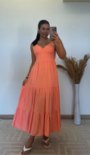 Vestido Millena -  Viscolinho Alcinha Regulável