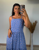 Vestido Sara - Floral com Alcinha Regulável