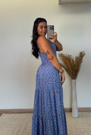 Vestido Sara - Floral com Alcinha Regulável