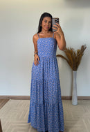 Vestido Sara - Floral com Alcinha Regulável