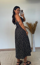 Vestido Lud - MaxMidi com Fenda Lateral