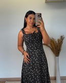 Vestido Lud - MaxMidi com Fenda Lateral