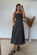 Vestido Lud - MaxMidi com Fenda Lateral