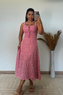 Vestido Lud - MaxMidi com Fenda Lateral