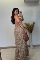Vestido Dalila - Bojo e Estampa Floral