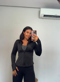 Blusa Poliamida Detalhe Dedinho