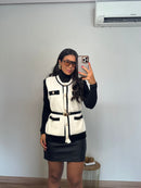Colete Nayara Tricot – Estilo Clássico
