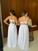 Vestido Paris Branco - Vestido Branco Longo Tule