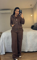 Conjunto Moletom Keila Pantalona Premium