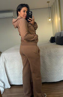 Conjunto Moletom Keila Pantalona Premium
