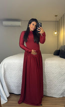 Vestido Rosana - Longo com Caimento Fluido