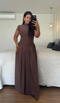Vestido Carolina - Longo em Poliamida Premium