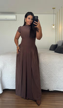 Vestido Carolina - Longo em Poliamida Premium