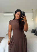 Vestido Carolina - Longo em Poliamida Premium