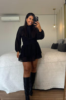 Vestido Pietra - Curto em Chiffon