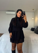 Vestido Pietra - Curto em Chiffon