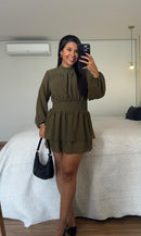 Vestido Pietra - Curto em Chiffon