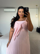 Vestido Eloá Plissado