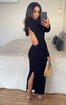 Vestido Sasha - Canelado com Decote nas Costas