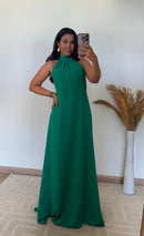 Vestido Lara – Vestido Longo Duna Decote Costas