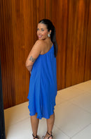 Vestido Mia- Ombro Só Flor Chifon