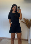 Conjunto Mila - em Malha com Listras Laterais